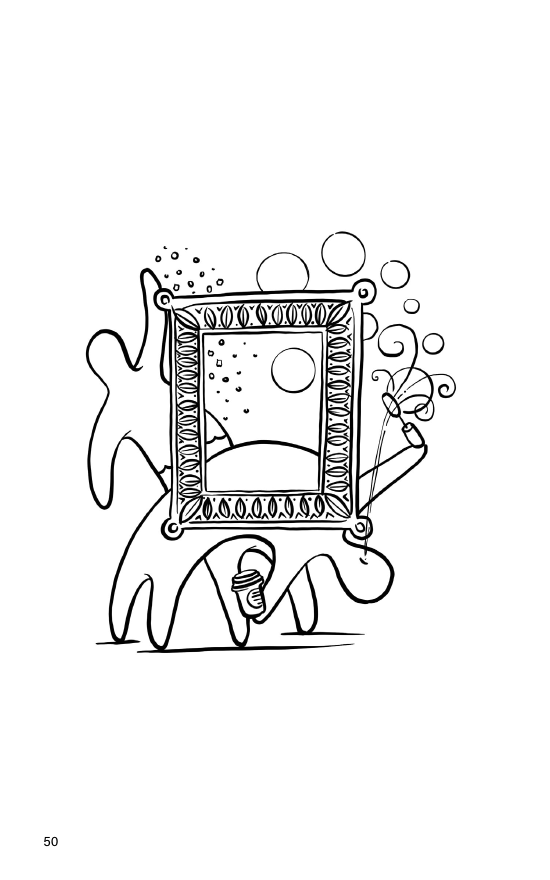 Ilustración de Stefano Cardini que abre la sección Framing (p. 50).